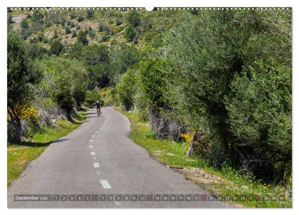 Produktbild: Mallorca: Die sch&ouml;nsten Landschaften f&uuml;r Rennradfahrer (Wandkalender 2026 DIN A2 quer), CALVENDO Monatskalender