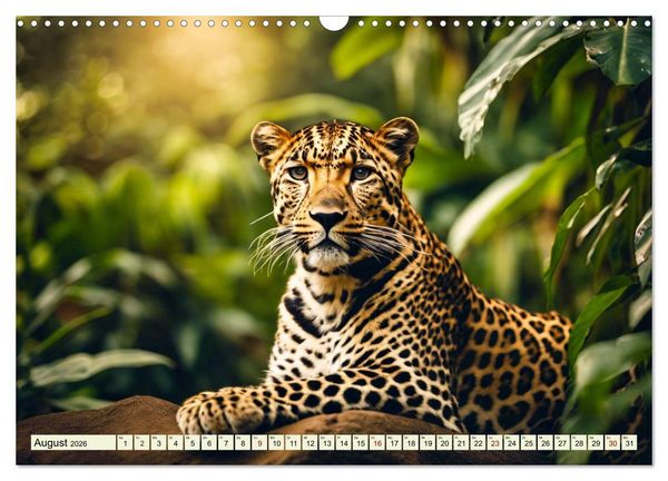 Produktbild: Gefleckte J&auml;ger (Wandkalender 2026 DIN A3 quer), CALVENDO Monatskalender