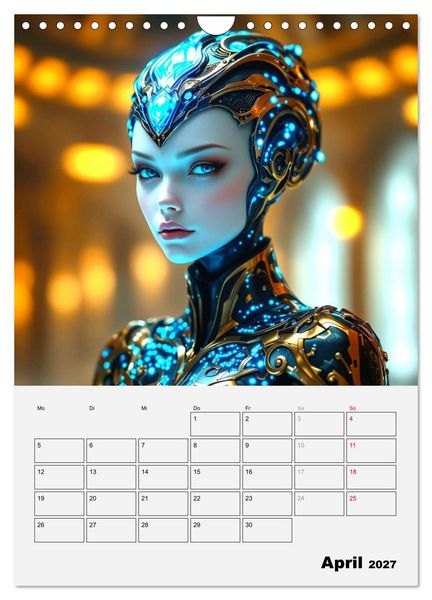 Produktbild: Herrscherinnen der Galaxien (Wandkalender 2027 DIN A4 hoch), CALVENDO Monatskalender