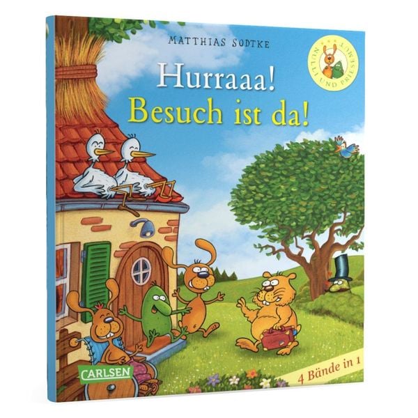 Produktbild: Nulli & Priesemut: Hurraaa! Besuch ist da! - 4 B&auml;nde in 1