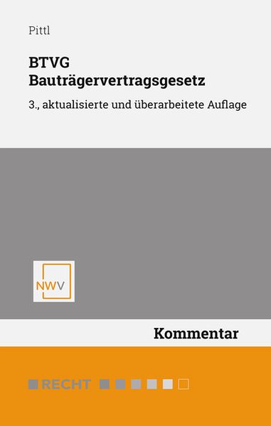 Produktbild: BTVG Bautr&auml;gervertragsgesetz