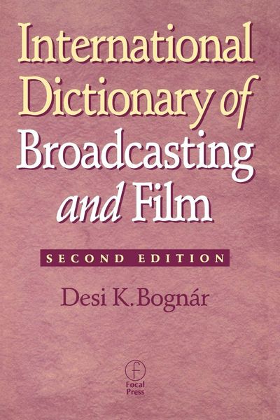 Produktbild: International Dictionary of Broadcasting and Film