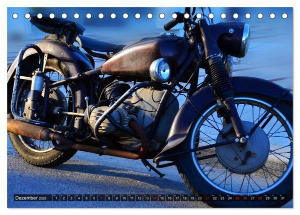 Produktbild: BMW R 51/3 - Alte Liebe rostet doch (Tischkalender 2025 DIN A5 quer), CALVENDO Monatskalender