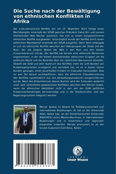 Produktbild: Die Suche nach der Bew&auml;ltigung von ethnischen Konflikten in Afrika