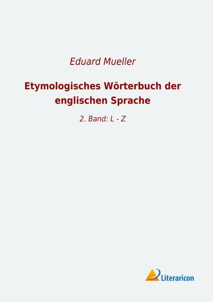 Produktbild: Etymologisches W&ouml;rterbuch der englischen Sprache