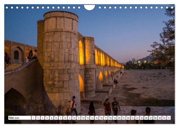 Produktbild: St&auml;dte des Irans - Isfahan (Wandkalender 2026 DIN A4 quer), CALVENDO Monatskalender