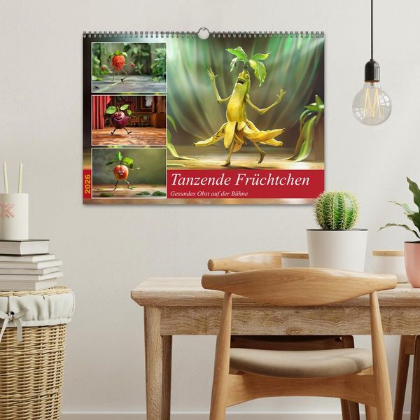 Produktbild: Tanzende Fr&uuml;chtchen (Wandkalender 2026 DIN A3 quer), CALVENDO Monatskalender