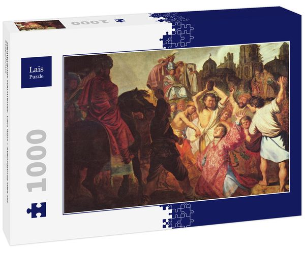 Produktbild: Lais Puzzle Rembrandt Harmensz. van Rijn - Steinigung des Hl. Stepahnus 1000 Teile