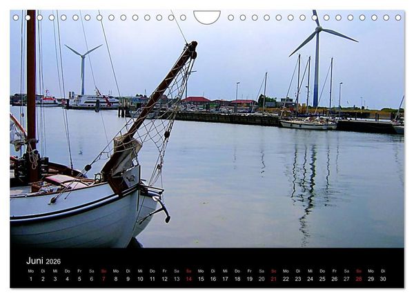 Produktbild: Borkum (Wandkalender 2026 DIN A4 quer), CALVENDO Monatskalender