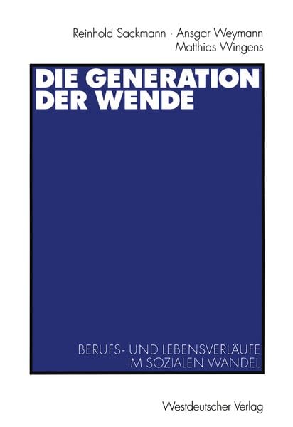 Produktbild: Die Generation der Wende