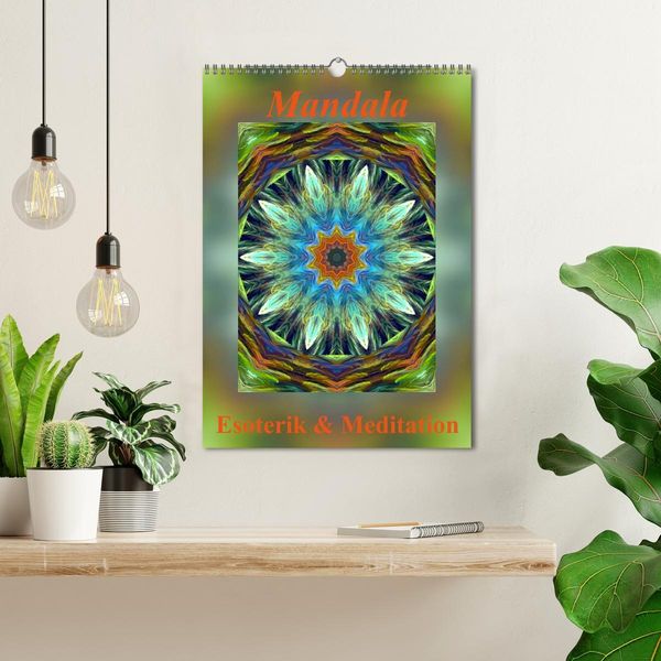 Produktbild: Mandala - Esoterik & Meditation (Wandkalender 2026 DIN A3 hoch), CALVENDO Monatskalender