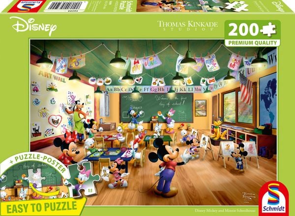 Mickey and Minnie, Schoolhouse