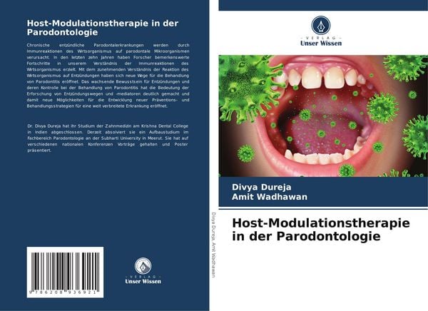 Host-Modulationstherapie in der Parodontologie, Taschenbuch von Divya Dureja , Amit Wadhawan, Verlag Unser Wissen, 9786208936921