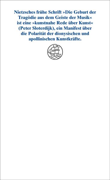 Produktbild: Die Geburt der Trag&ouml;die aus dem Geiste der Musik