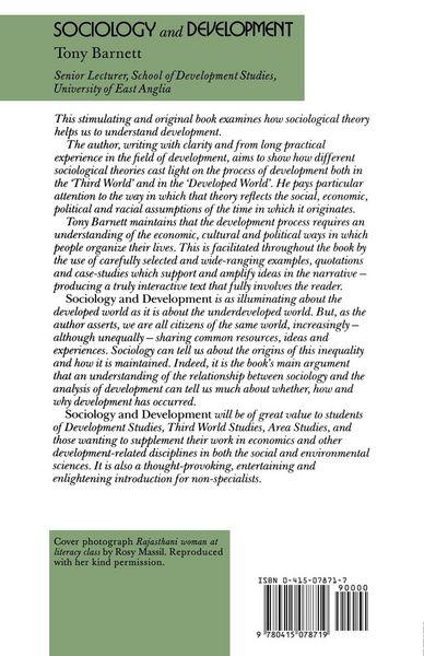 Produktbild: Sociology and Development