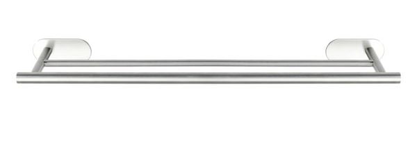 Turbo-Loc Badetuchstange Duo Mod. Orea Matt, 60 cm, Befestigen ohne bohren