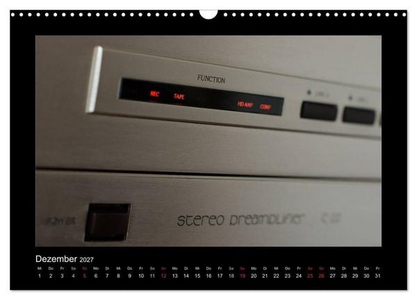 Produktbild: Hifi Visionen (Wandkalender 2027 DIN A3 quer), CALVENDO Monatskalender