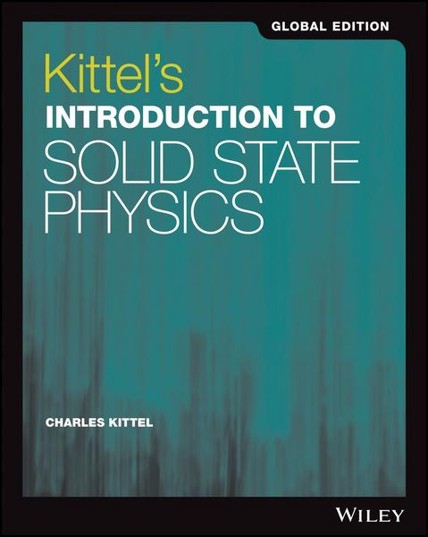 Produktbild: Kittel's Introduction to Solid State Physics, 8th Edition Global Edition