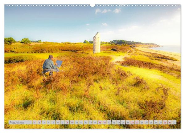 Produktbild: Frankreich: Lichtstimmungen der Phantasie (Wandkalender 2026 DIN A2 quer), CALVENDO Monatskalender