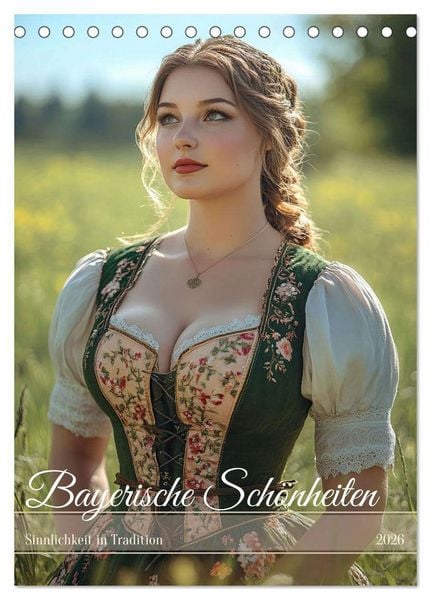 Produktbild: Bayerische Sch&ouml;nheiten (Tischkalender 2026 DIN A5 hoch), CALVENDO Monatskalender