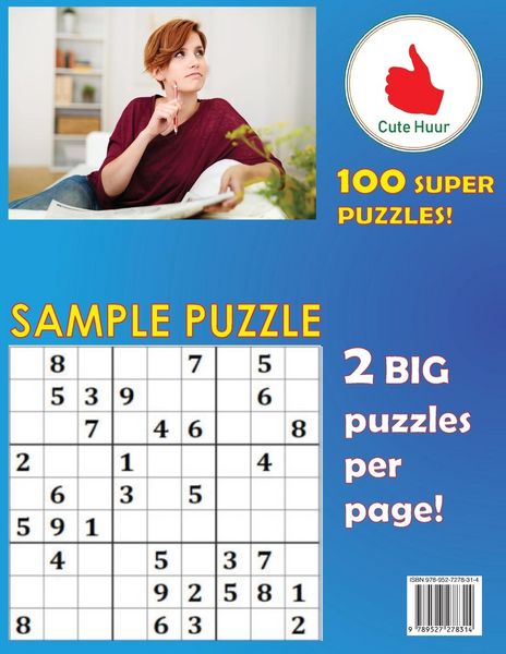 Produktbild: Huge Print Medium Sudoku 2