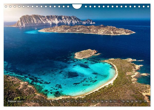 Produktbild: Sardinien - Karibik des Mittelmeers (Wandkalender 2026 DIN A4 quer), CALVENDO Monatskalender