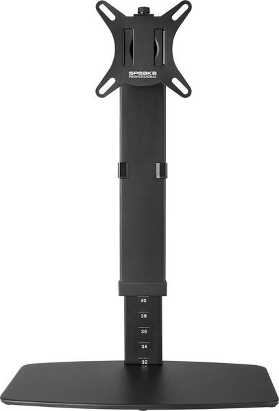 Produktbild: SpeaKa Professional SP-TMS-200 Monitor-Standfu&szlig; 1 Display(s) 43,2 cm (17") - 81,3 cm (32") Schwarz H&ouml;henverstellbar, Neigbar, Schwenkbar