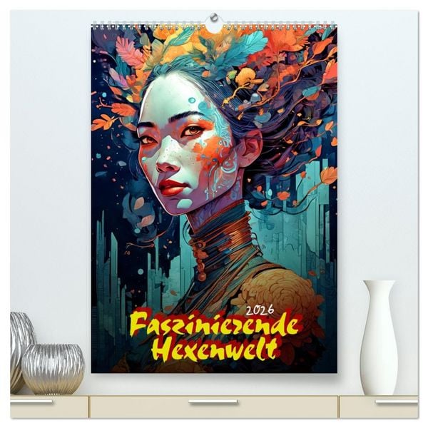 Produktbild: Faszinierende Hexenwelt (hochwertiger Premium Wandkalender 2026 DIN A2 hoch), Kunstdruck in Hochglanz