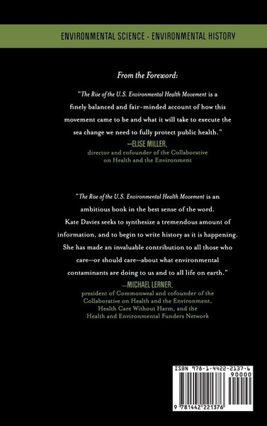 Produktbild: Rise of the U.S. Environmental Health Movement