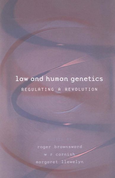 Produktbild: Law and Human Genetics