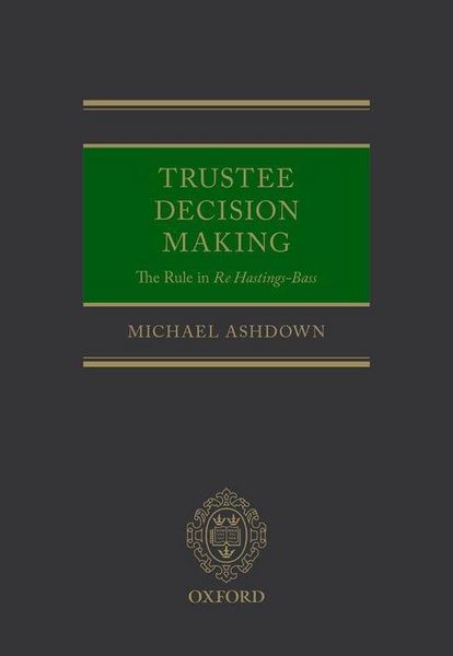 Produktbild: Trustee Decision Making The Ru