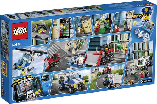 LEGO® City 60140 - Bankraub mit Planierraupe