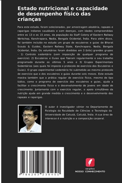 Produktbild: Estado nutricional e capacidade de desempenho f&iacute;sico das crian&ccedil;as