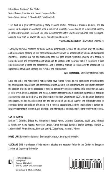 Produktbild: Changing Regional Alliances for China and the West