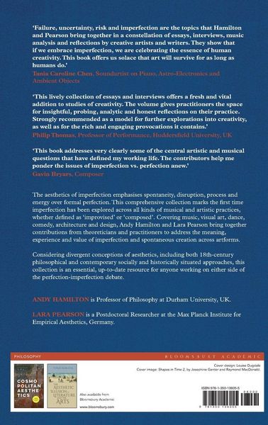 Produktbild: The Aesthetics of Imperfection in Music and the Arts