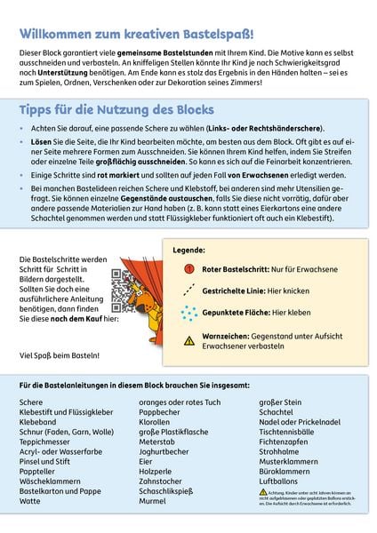 Produktbild: Lass uns basteln &ndash; Bastelbuch ab 4 Jahre &ndash; Dinosaurier
