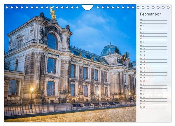 Produktbild: Dresden an der Elbe - Der Planer (Wandkalender 2027 DIN A4 quer), CALVENDO Monatskalender