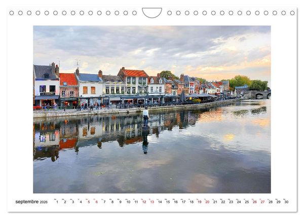 Produktbild: Amiens - Capitale de la Somme (Calendrier mural 2026 DIN A4 vertical), CALVENDO calendrier mensuel