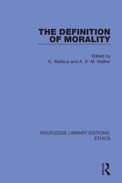 Produktbild: The Definition of Morality