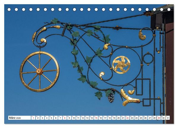 Produktbild: Dekorative Nasenschilder (Tischkalender 2026 DIN A5 quer), CALVENDO Monatskalender