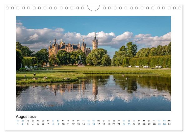Produktbild: Wundersch&ouml;nes Mecklenburg-Vorpommern (Wandkalender 2026 DIN A4 quer), CALVENDO Monatskalender