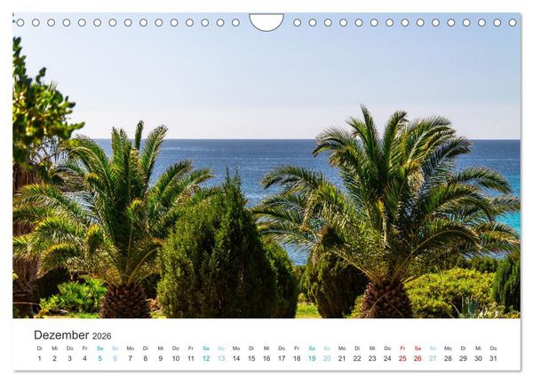 Produktbild: Sardinien - Impressionen Einer Mittelmeerperle (Wandkalender 2026 DIN A4 quer), CALVENDO Monatskalender