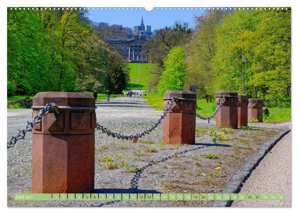 Produktbild: Bad Wilhelmsh&ouml;he Bergpark und Wasserspiele (Wandkalender 2027 DIN A2 quer), CALVENDO Monatskalender
