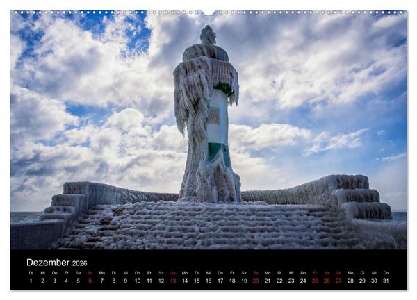 Produktbild: Unterwegs an der K&uuml;ste der Ostsee (Wandkalender 2026 DIN A2 quer), CALVENDO Monatskalender