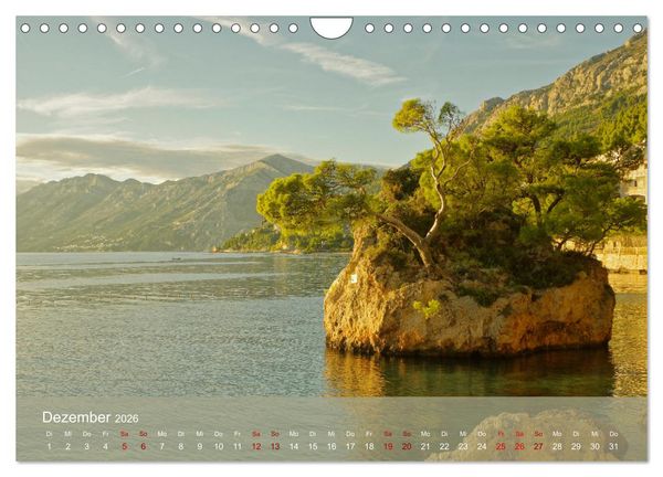 Produktbild: Dalmatien - Stille Orte (Wandkalender 2026 DIN A4 quer), CALVENDO Monatskalender