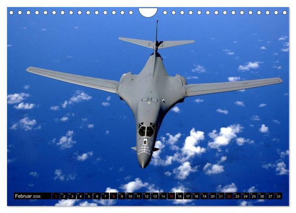 Produktbild: Kriegstechnik. Kampfjet-Impressionen (Wandkalender 2026 DIN A4 quer), CALVENDO Monatskalender