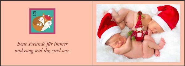 Produktbild: Baby Adventskalender - Ein zauberhaft fotografierter Bilderbuch-Adventskalender f&uuml;r Schwangere, Mamas und Papas