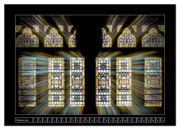 Produktbild: IRLAND - Fenster des Glaubens (hochwertiger Premium Wandkalender 2026 DIN A2 quer), Kunstdruck in Hochglanz
