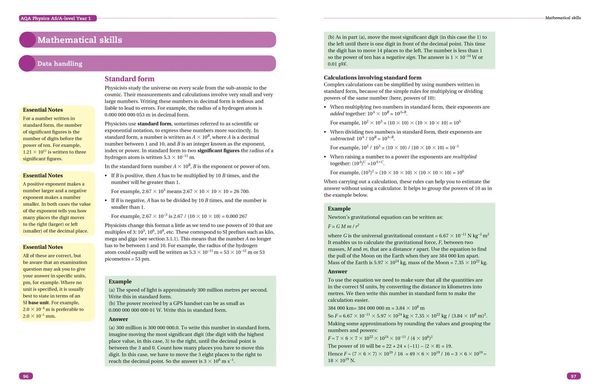 Produktbild: Aqa a Level Physics Year 1 & as Sections 1, 2 and 3