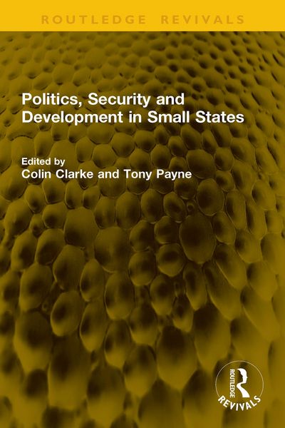 Produktbild: Politics, Security and Development in Small States